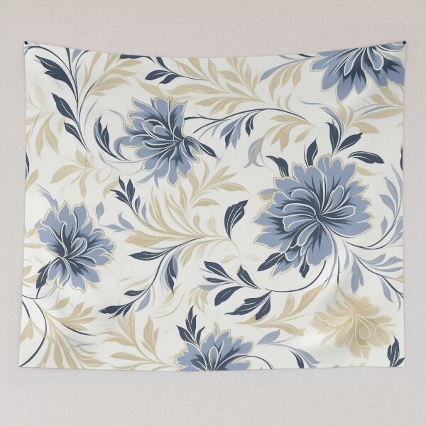 Item preview, Floral pattern. Colorful flowers.Blue designed and sold by MagelliShop.
