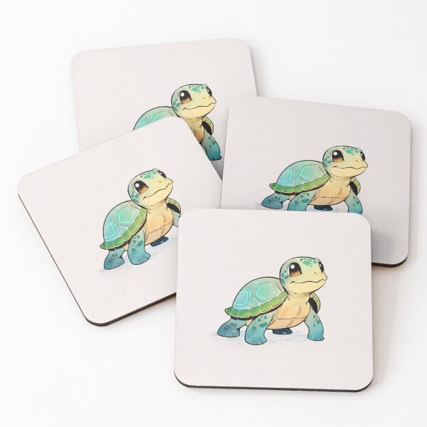 Item preview, Cute Turtle designed and sold by ArtCraftLab.