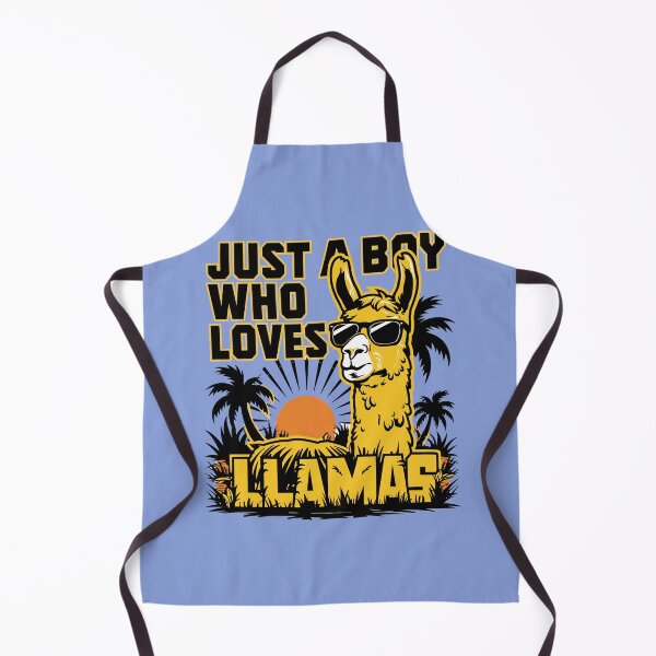 Item preview, Just a Boy Who Loves Llamas designed and sold by MaateoDesign.
