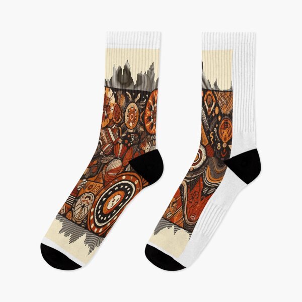 Item preview, Traditional African Tribal Art Visual designed and sold by BubandAika.