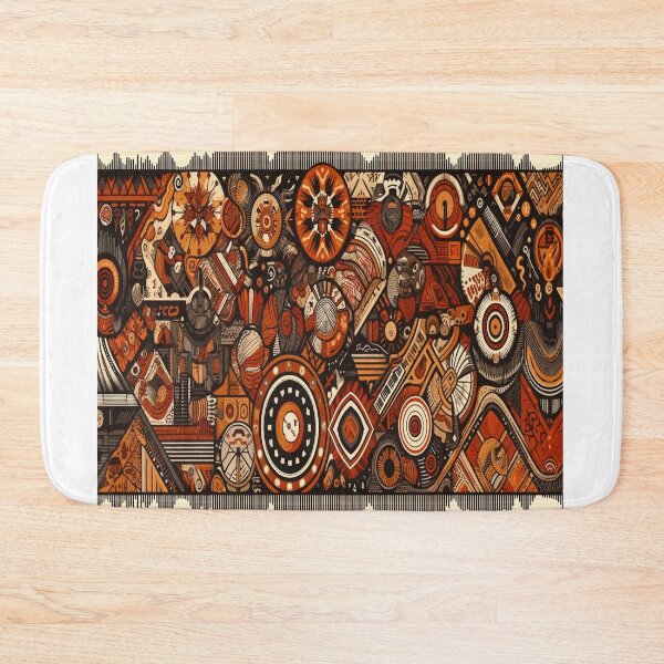 Item preview, Traditional African Tribal Art Visual designed and sold by BubandAika.