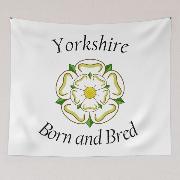 Item preview, Yorkshire, Born and Bred. Proud to be born and bred in Yorkshire, God's own county. designed and sold by BurtWestonDesign.