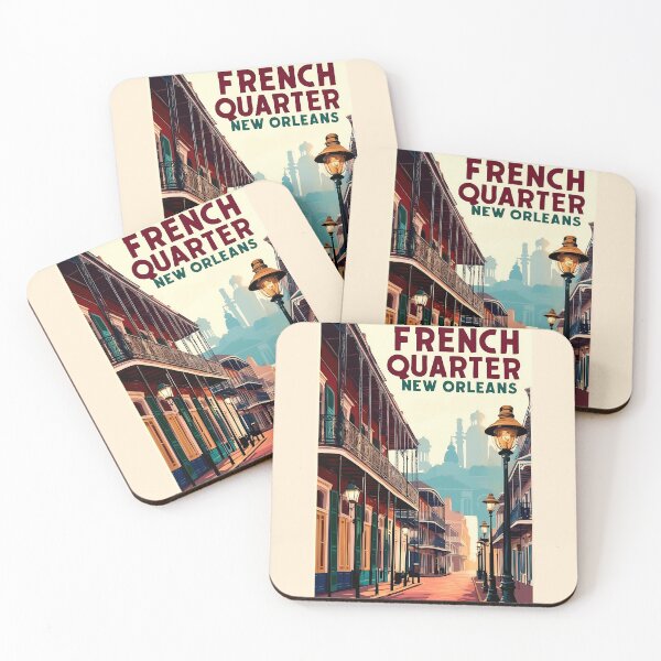 Item preview, New Orleans Nostalgia: Vintage Drawing of the French Quarter designed and sold by Ceemko's Vintage Corner.