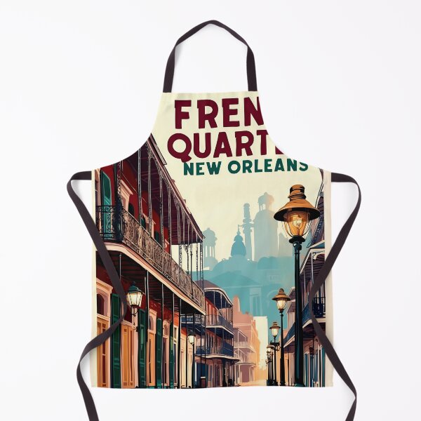 Item preview, New Orleans Nostalgia: Vintage Drawing of the French Quarter designed and sold by Ceemko's Vintage Corner.