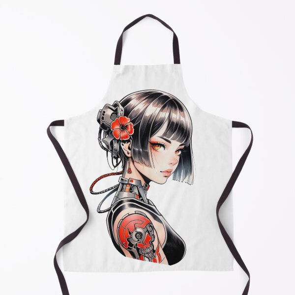 Aperçu de l'œuvre Cyborg Girl créée et vendue par ArtCraftLab.