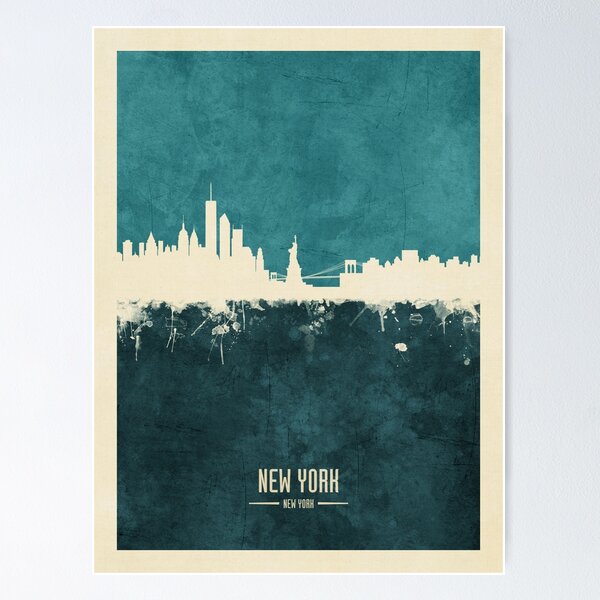 Item preview, New York Skyline designed and sold by ArtPrints.