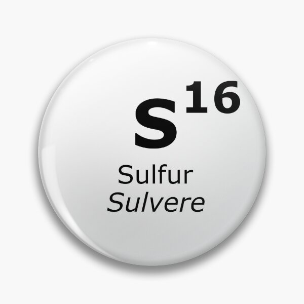 Item preview, Sulfur | Sulvere designed and sold by ChemisTees.