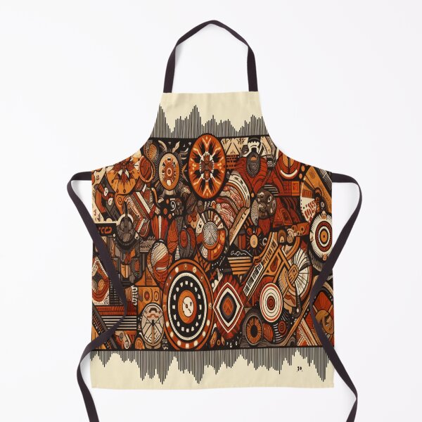 Item preview, Traditional African Tribal Art Visual designed and sold by BubandAika.