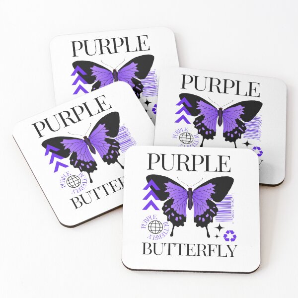 Item preview, Purple Butterfly with Text  designed and sold by AveryZi.