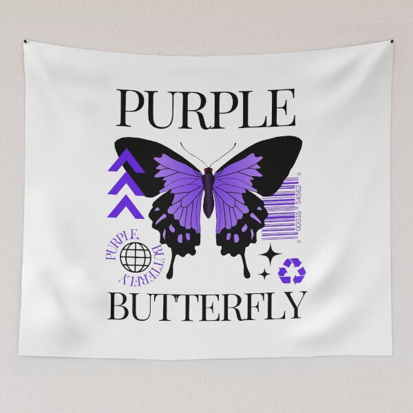 Item preview, Purple Butterfly with Text  designed and sold by AveryZi.