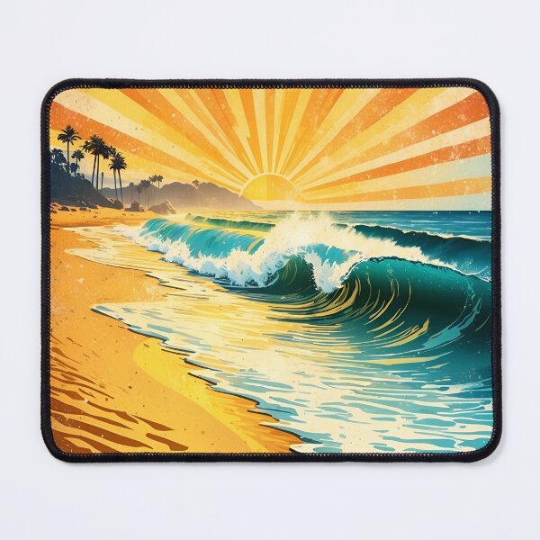 Item preview, Vintage Malibu Charm: Timeless Drawing of California Beauty designed and sold by Ceemko's Vintage Corner.