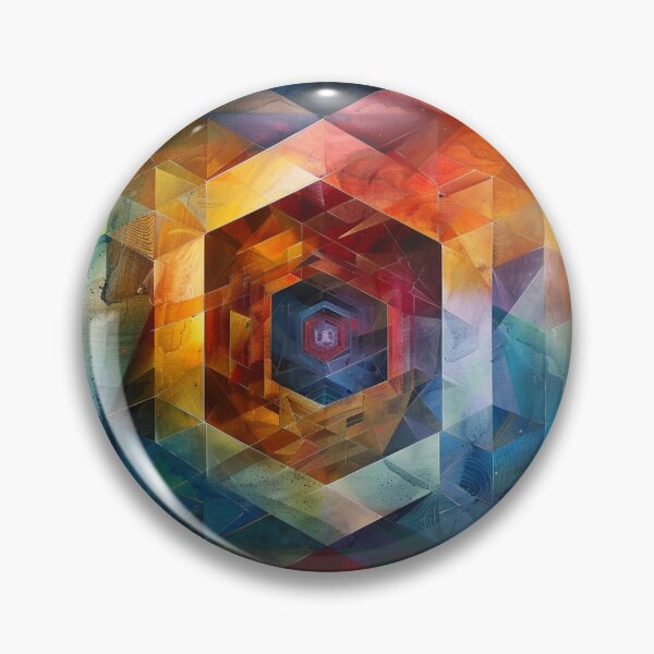 Item preview, Tetracube Tesseract Pattern designed and sold by GrinGalore.