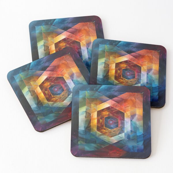 Item preview, Tetracube Tesseract Pattern designed and sold by GrinGalore.