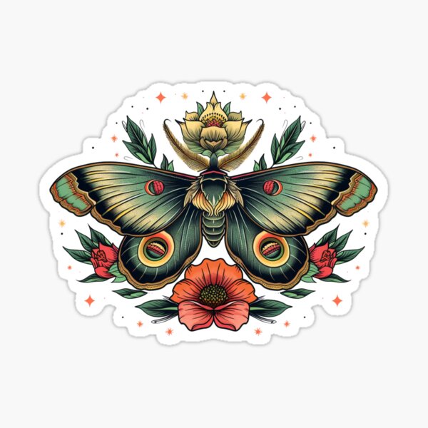 Aperçu de l'œuvre Papillon floral créée et vendue par MendaciousMina.