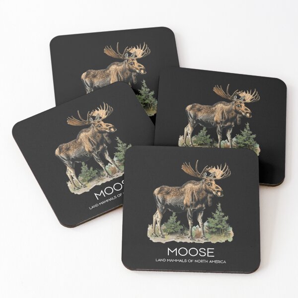 Item preview, Moose - Land Mammals of North America designed and sold by Sketch-Shack.