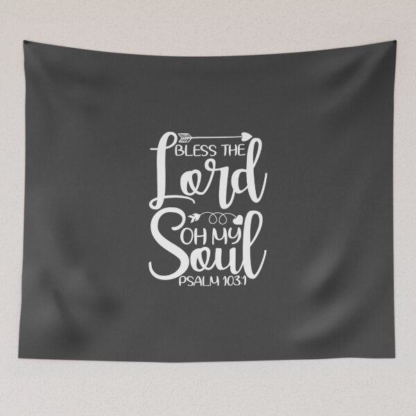 Item preview, Bless the Lord Oh My Soul designed and sold by simplydesignart.