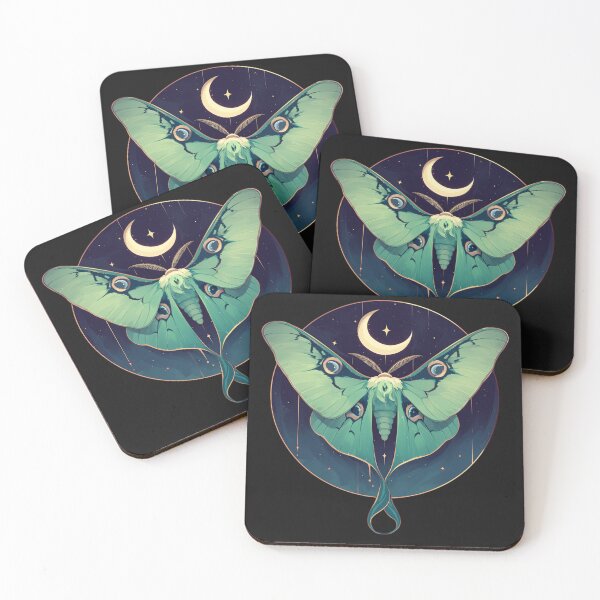 Item preview, Luna Moth designed and sold by MendaciousMina.