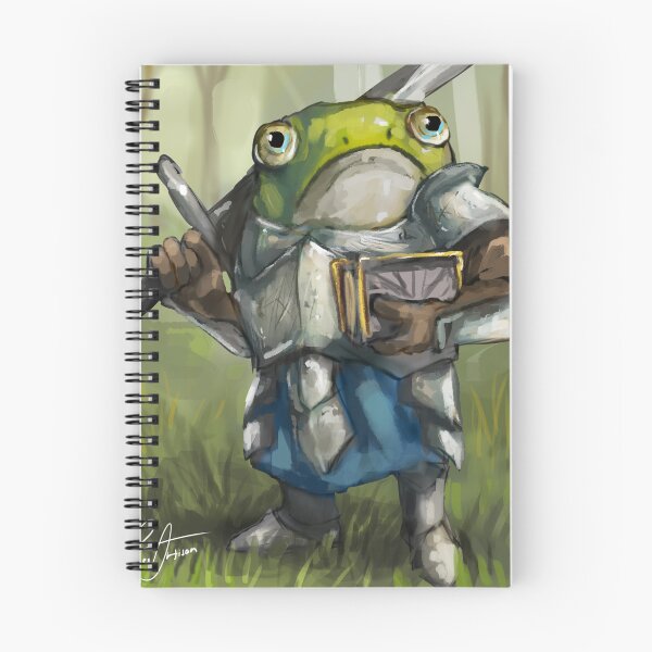 Artikelvorschau, Froschritter entworfen und verkauft von PiscesArti.