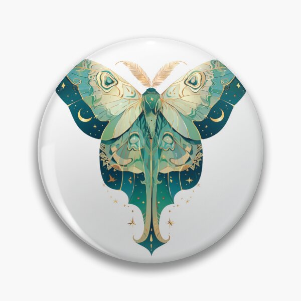 Item preview, Luna Moth designed and sold by MendaciousMina.