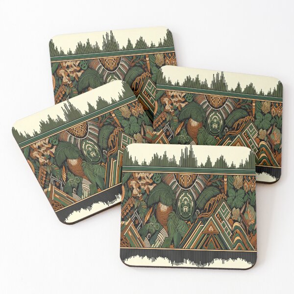 Item preview, Central African Tribal Art Visual designed and sold by BubandAika.