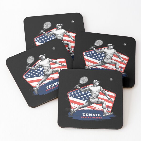 Item preview, TENNIS - USA - SPORT SQUAD - 1 designed and sold by ArtProjectShop.