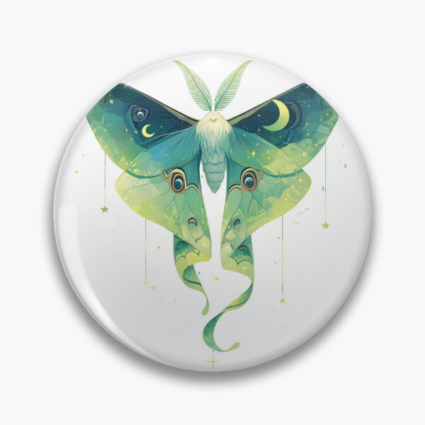 Item preview, Luna Moth designed and sold by MendaciousMina.