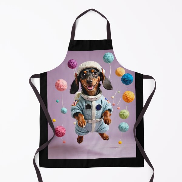 Item preview, Copy of Knitted lovable space Dachshund designed and sold by Studio Quirk.