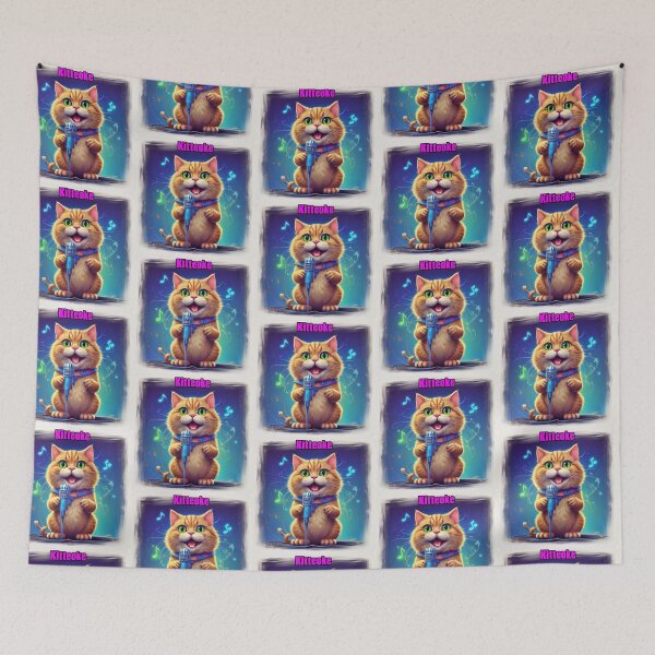 Item preview, Kitteoke designed and sold by Bondillero.