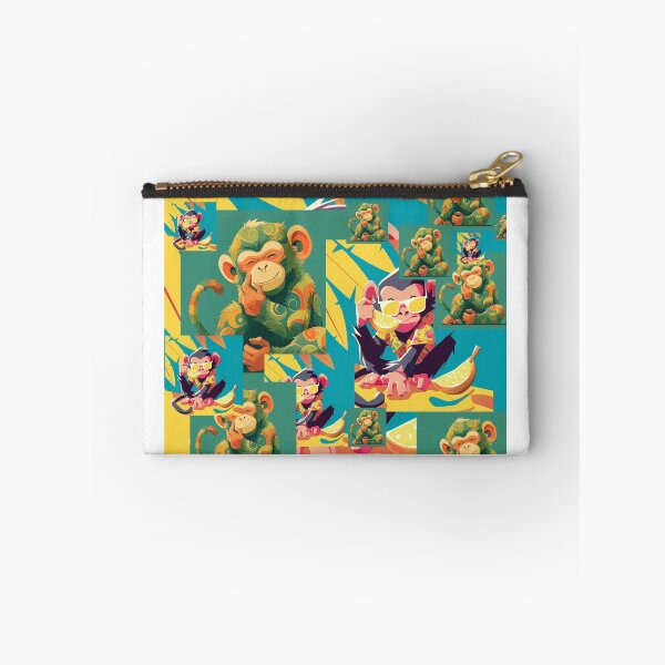 Item preview, Two funny monkey  designed and sold by HIGHWAYTOMERCH.