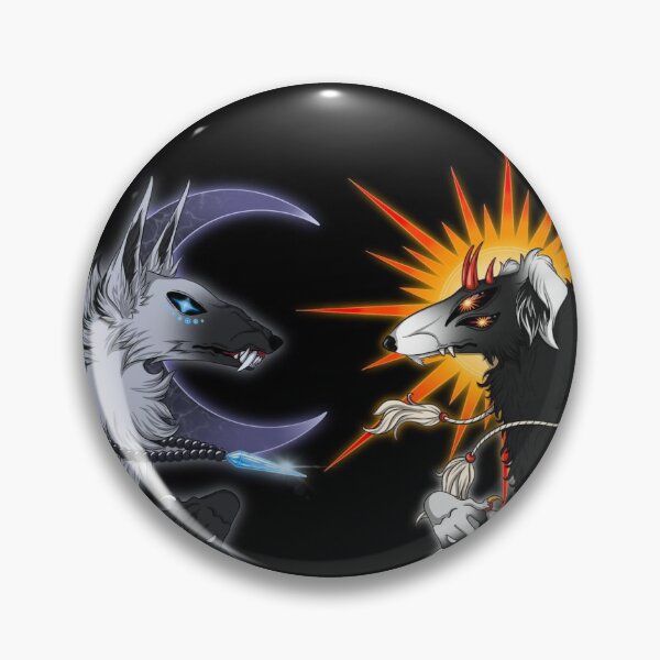 Item preview, Ignit and Nyxtriel, God of the Sun and Goddess of the Moon. ☀ ? designed and sold by MistyKerosene6.