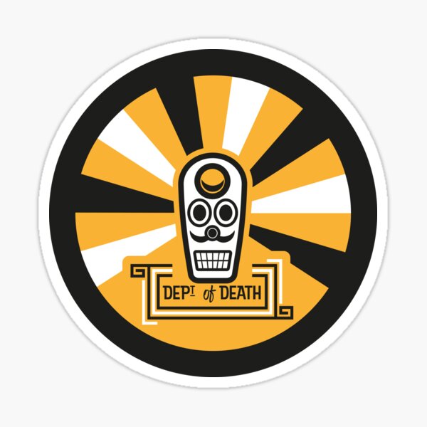Grim Fandango - Department of Death Sticker