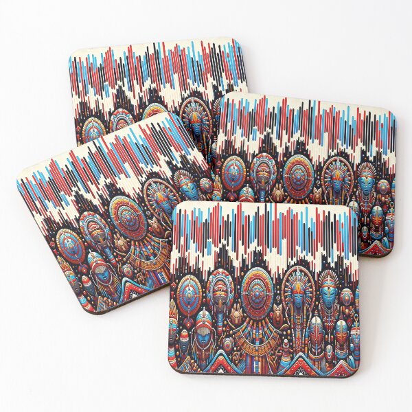 Item preview, East African Tribal Art Visual designed and sold by BubandAika.