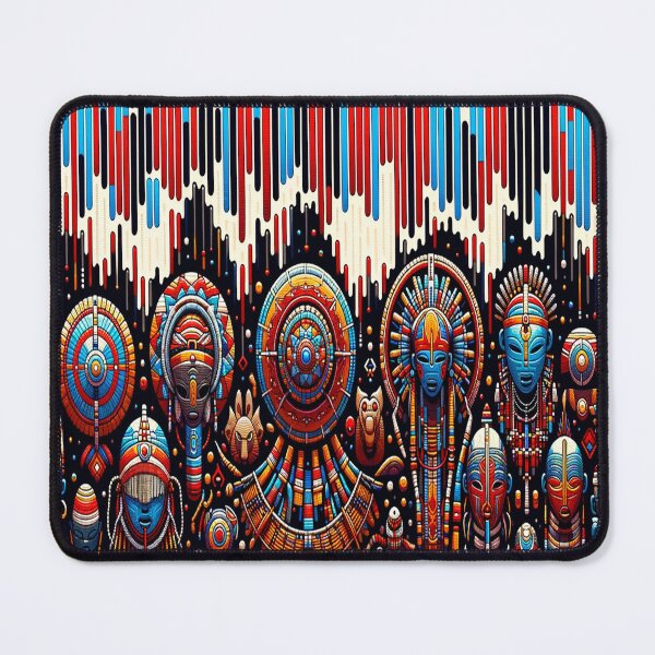 Item preview, East African Tribal Art Visual designed and sold by BubandAika.