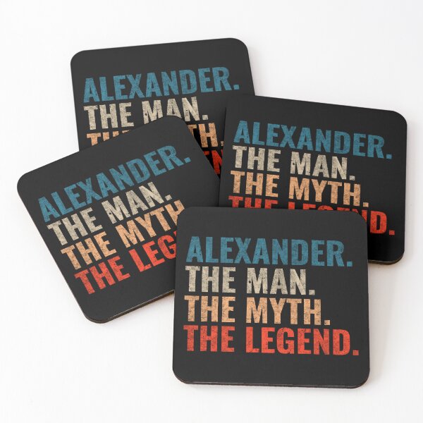 Item preview, Alexander The Man The Myth The legend Alexander Name designed and sold by Teelogic.