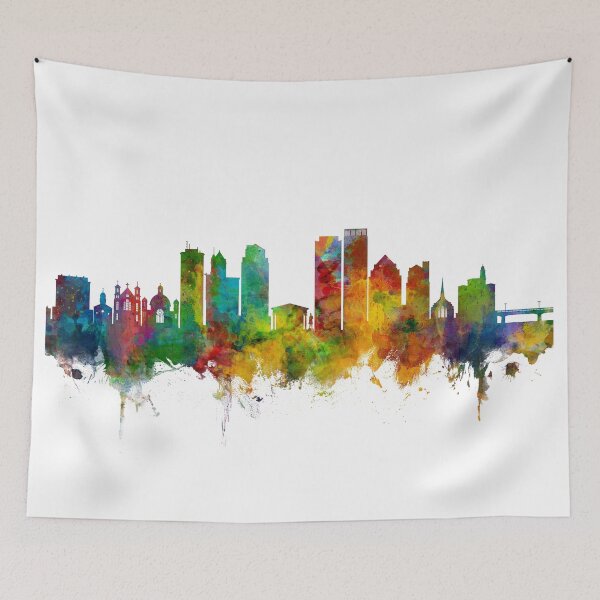 Item preview, Dayton Ohio Skyline designed and sold by ArtPrints.