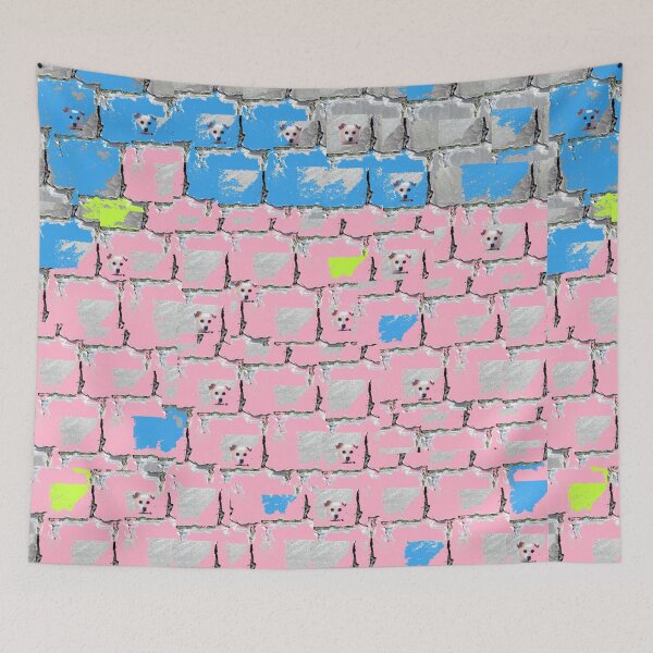 Item preview, Chico Bricks Pink designed and sold by LisaJene.