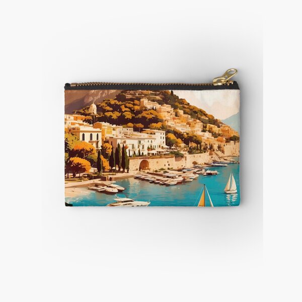 Item preview, Capri Elegance:Retro-Inspired Art Capturing Island's Alllure designed and sold by Ceemko's Vintage Corner.