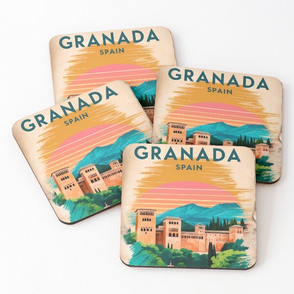 Item preview, Granada's Historical Beauty: Vintage-Inspired Drawing designed and sold by Ceemko's Vintage Corner.