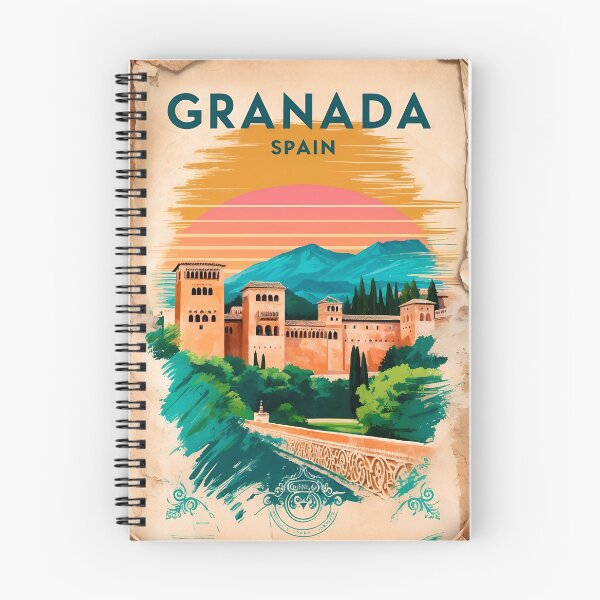 Item preview, Granada's Historical Beauty: Vintage-Inspired Drawing designed and sold by Ceemko's Vintage Corner.