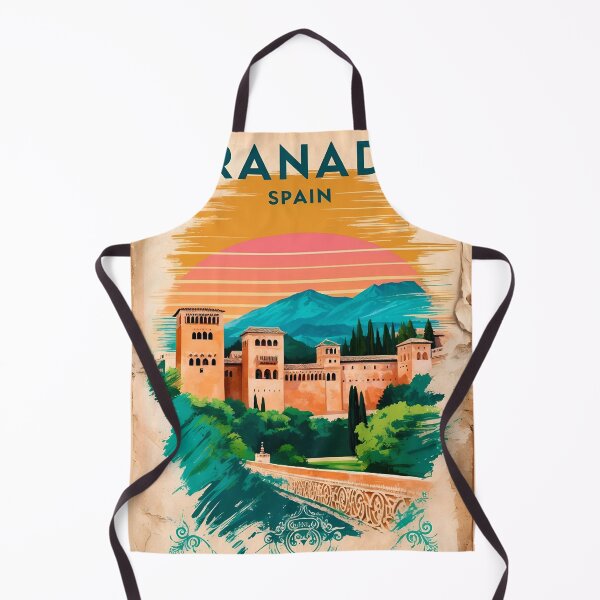 Item preview, Granada's Historical Beauty: Vintage-Inspired Drawing designed and sold by Ceemko's Vintage Corner.