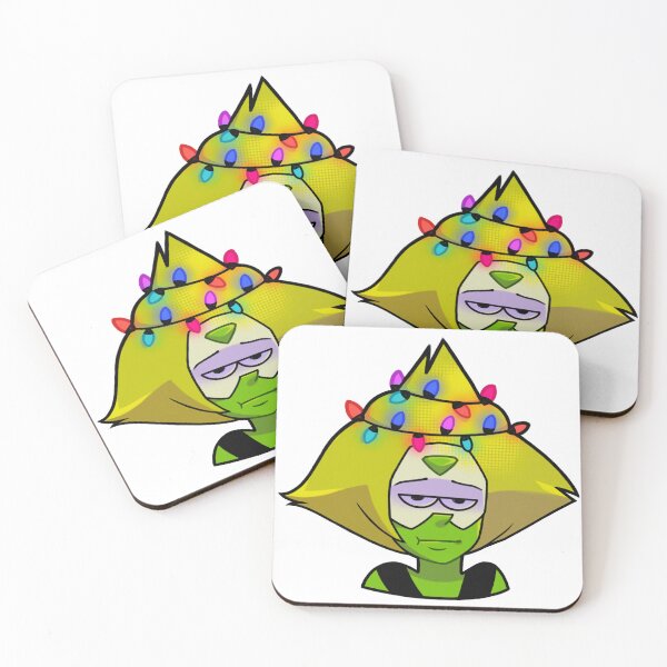 Item preview, Peridot Christmas Lights designed and sold by YorikBoneART.