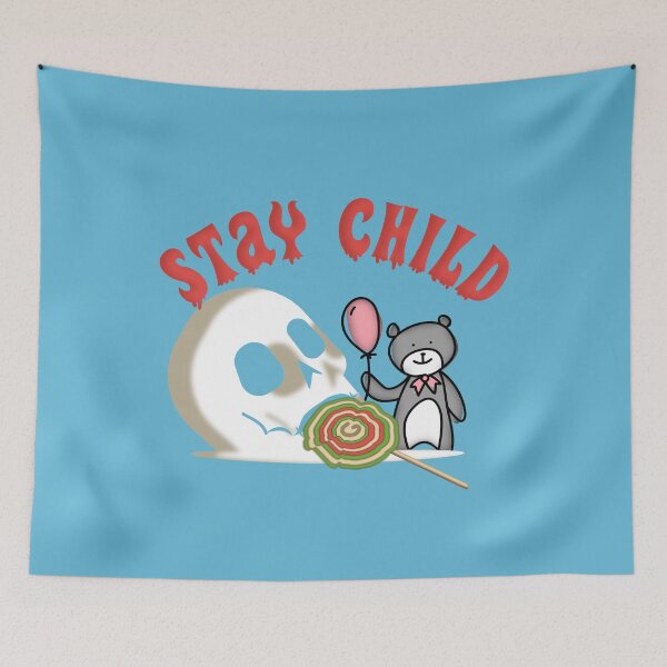 Item preview, child stay humor skull love designed and sold by vibeno1.