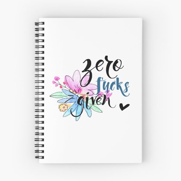 Item preview, Zero Fu*ks Given designed and sold by mysticalberries.