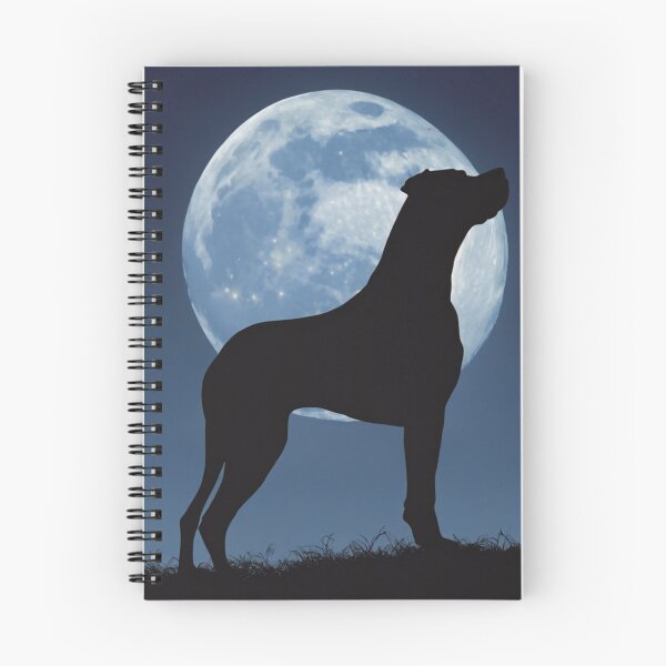 Item preview, Vigilant Watchdog Silhouetted against the moonlit in black designed and sold by andrew758.
