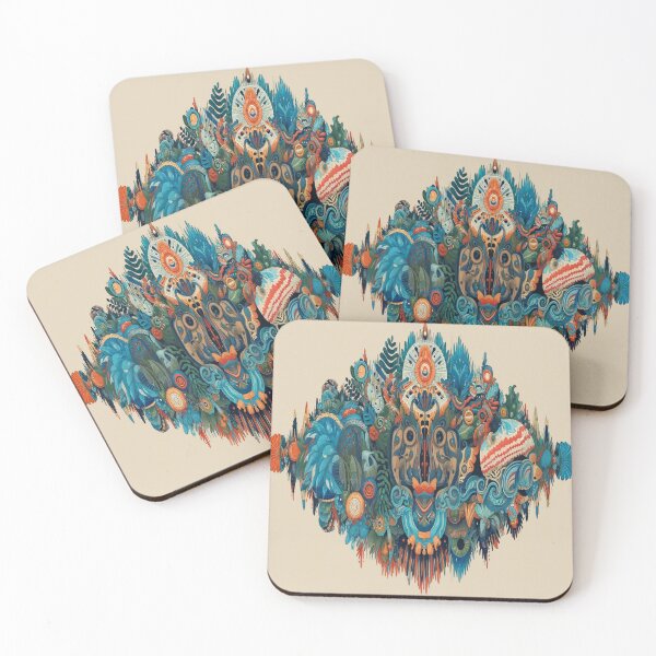 Item preview, African Island Tribal Art Visual designed and sold by BubandAika.