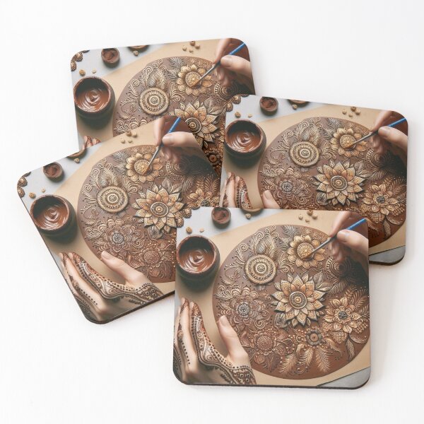 Item preview, Henna Artistry: Hand-Painted Mehndi Design designed and sold by 3IN1digiart.