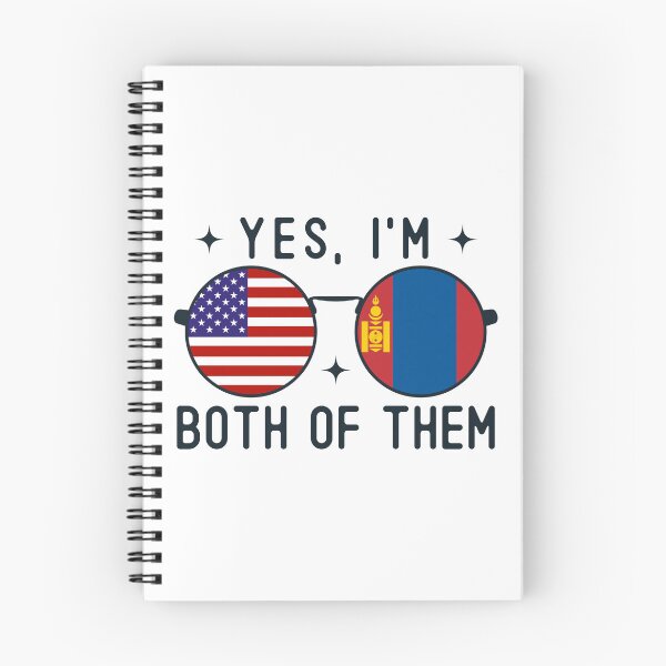 Item preview, Yes I'm Both Of Them American Mongolian designed and sold by OX-tright.