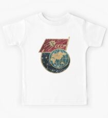 CCCP-Flaggensatellit Kinder T-Shirt