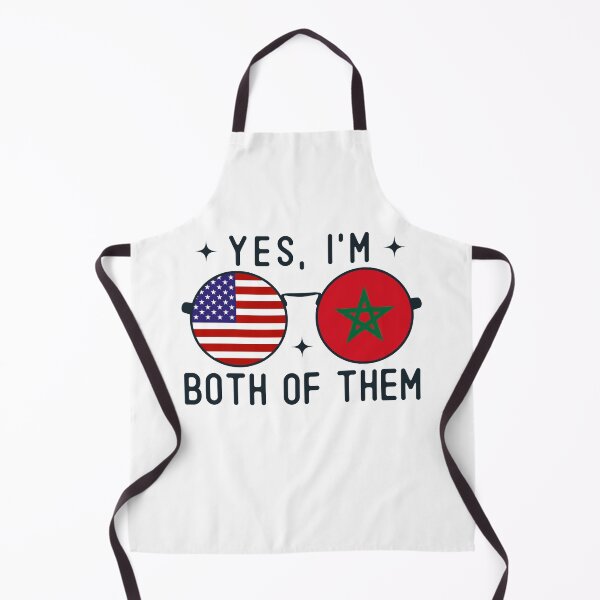 Item preview, Yes I'm Both Of Them American Moroccan designed and sold by OX-tright.