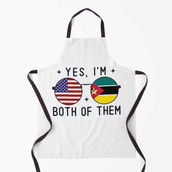 Item preview, Yes I'm Both Of Them American Mozambican designed and sold by OX-tright.